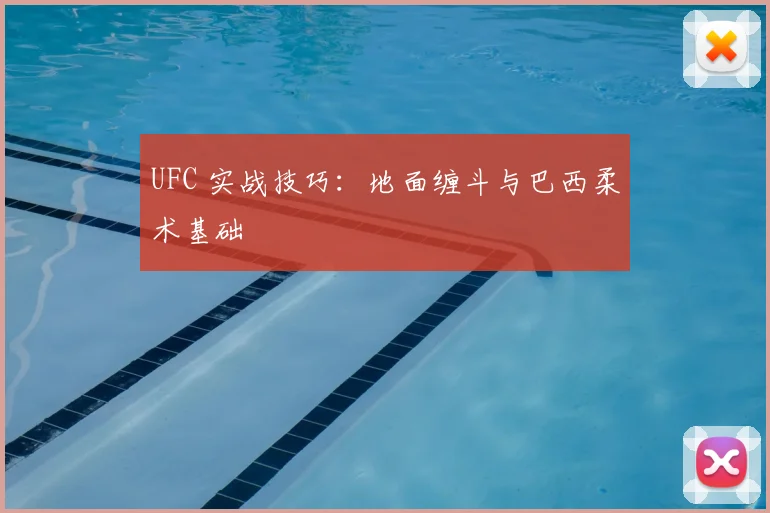 UFC 实战技巧：地面缠斗与巴西柔术基础