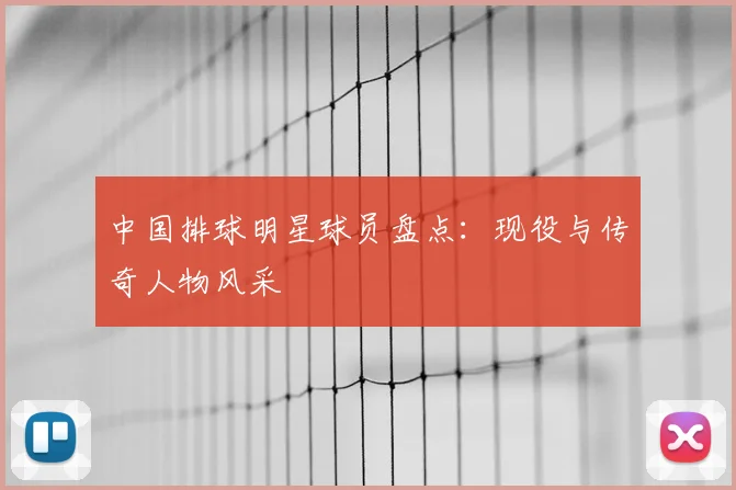 中国排球明星球员盘点：现役与传奇人物风采