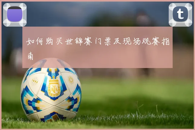 如何购买世锦赛门票及现场观赛指南