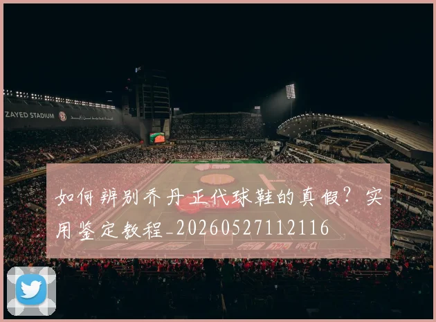 如何辨别乔丹正代球鞋的真假?实用鉴定教程_20260527112116